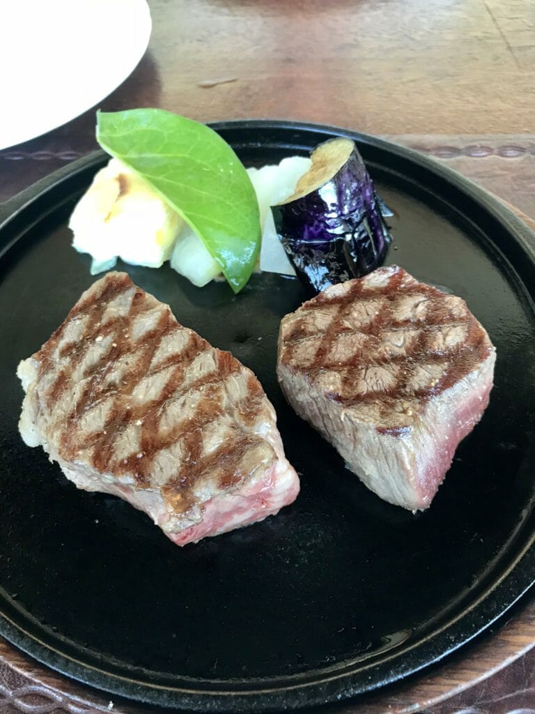 石垣島 パポイヤのステーキ