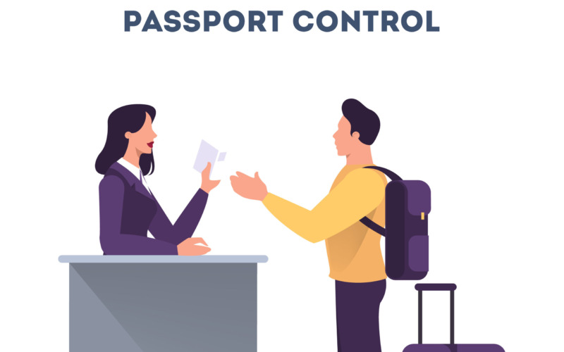 パスポートコントロール